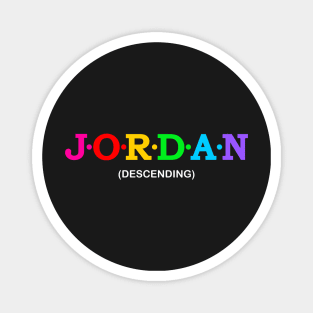 Jordan - Descending. Magnet